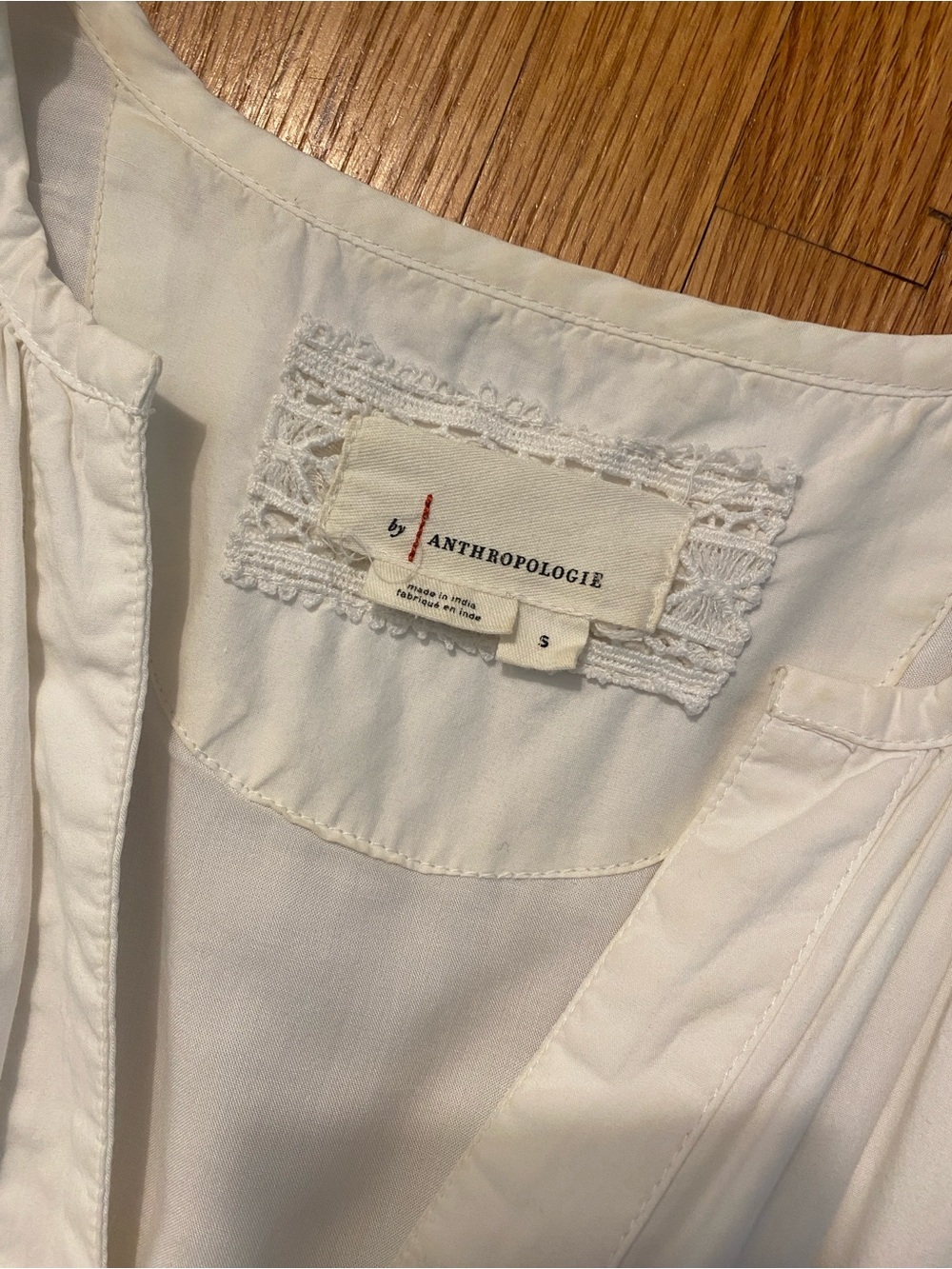 Anthropologie White Eyelet Maxi Dress - Picture 2 of 4